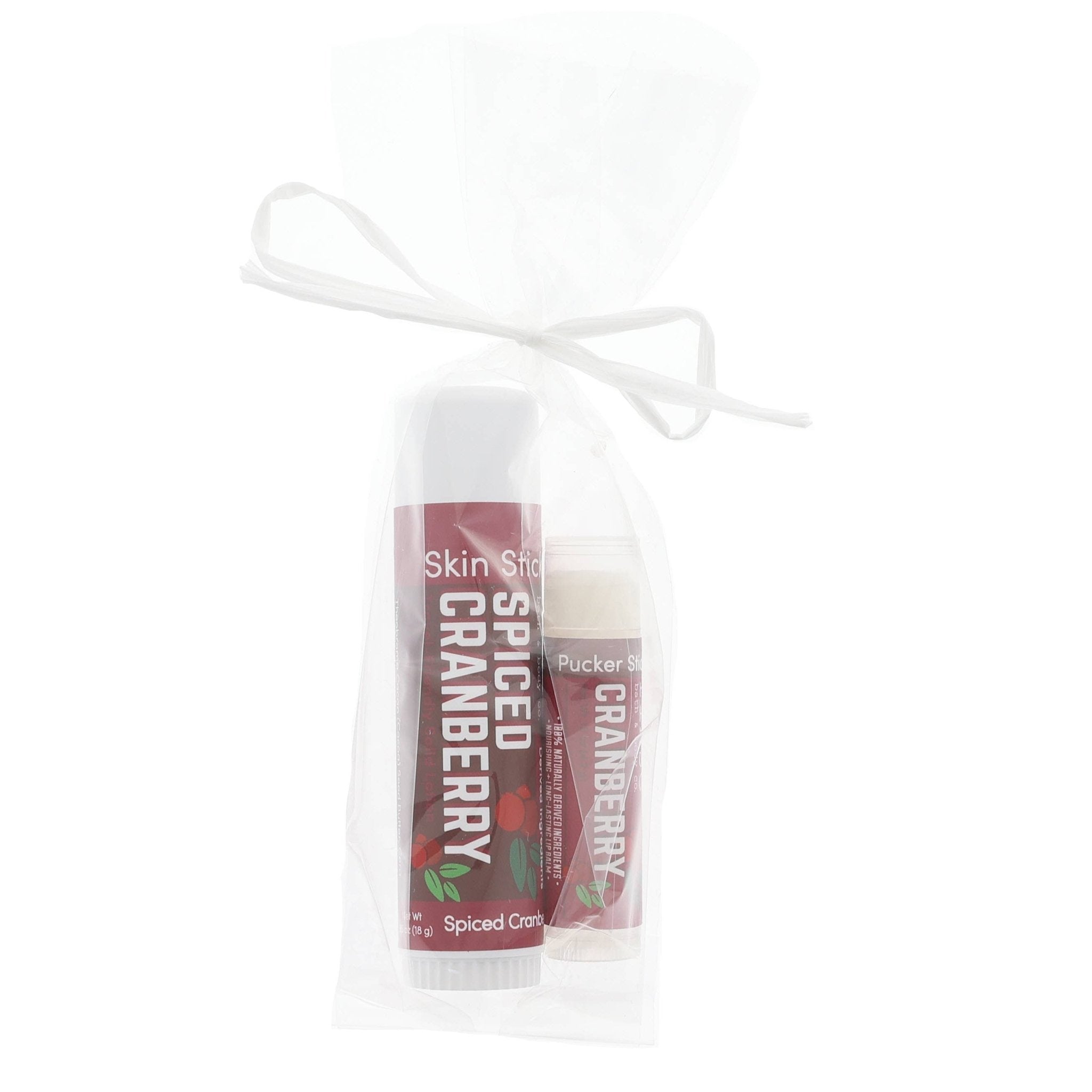 Spiced Cranberry Skin Stick & Pucker Stick Holiday Bundle - Juli's Wearable Art