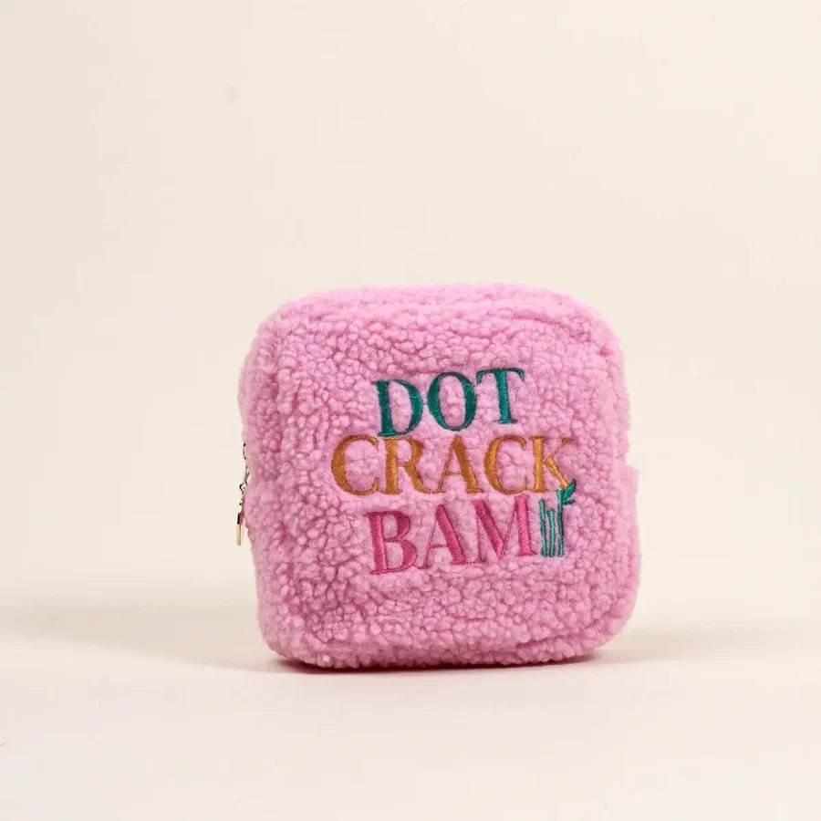 Square Teddy Pouch | Dot Crack Bam