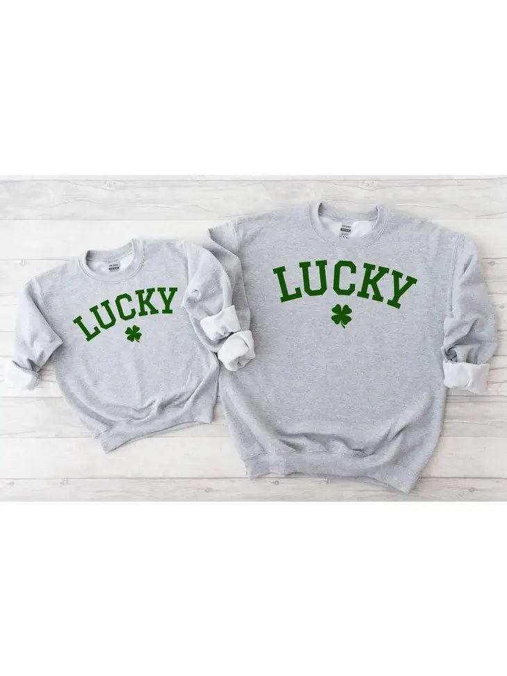St Pats Shamrock Lucky Sweatshirt