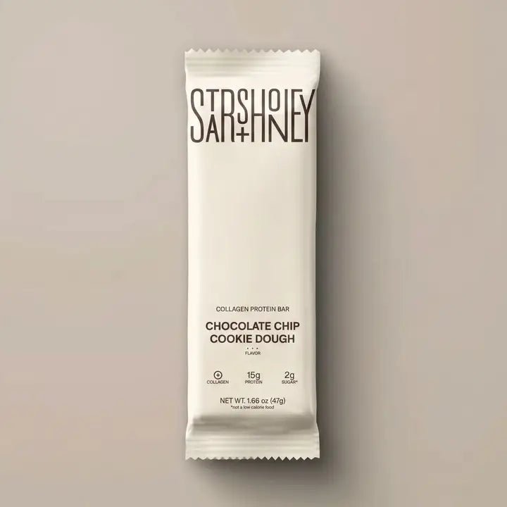Stars + Honey Chocolate Chip Cookie Dough Bars – The Collagen Protein Bar