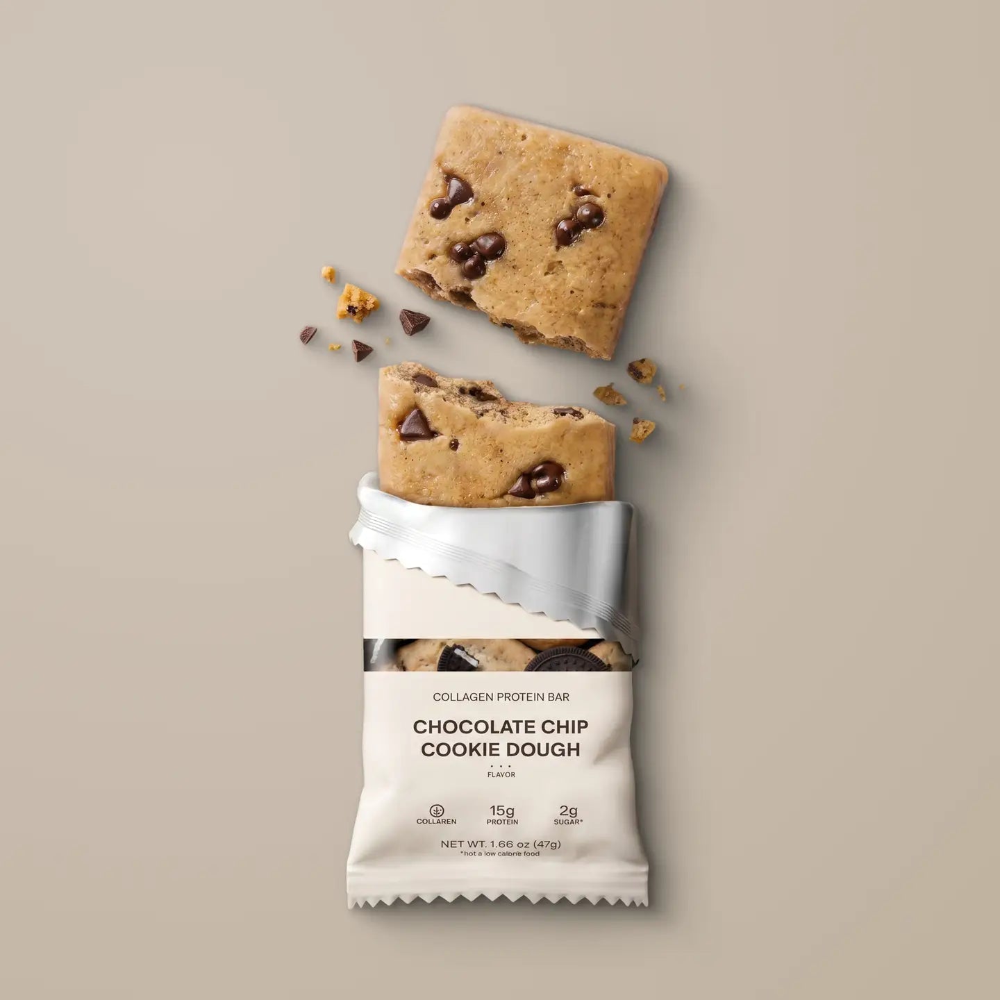 Stars + Honey Chocolate Chip Cookie Dough Bars – The Collagen Protein Bar