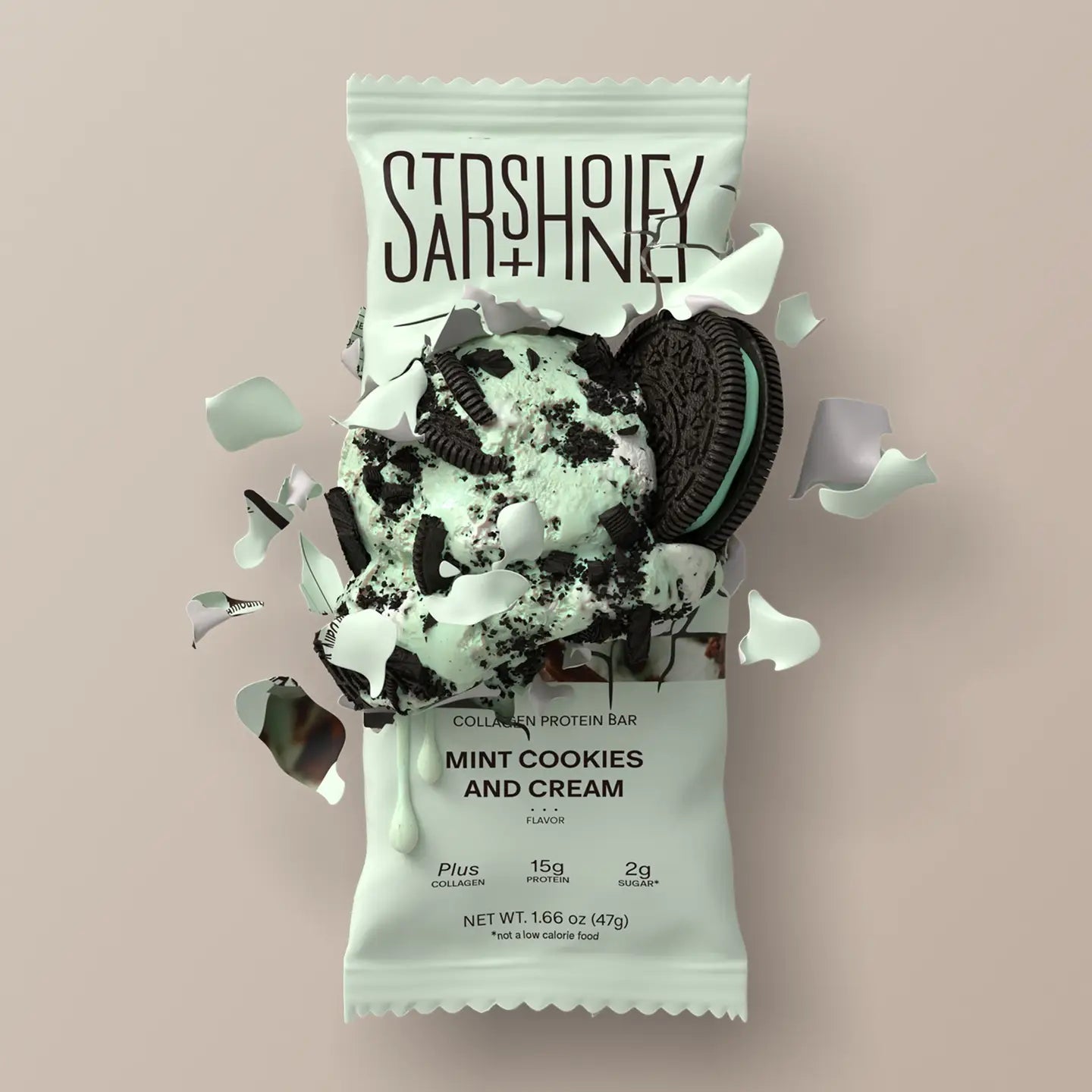 Stars + Honey Mint Cookies and Cream– The Collagen Protein Bar - Juli's Wearable Art