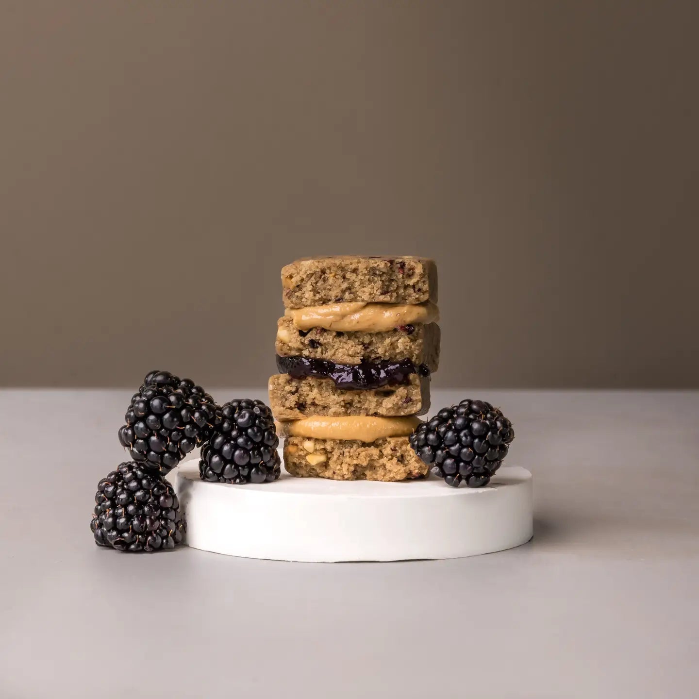 Stars + Honey Peanut Butter Blackberry Bars - Juli's Wearable Art