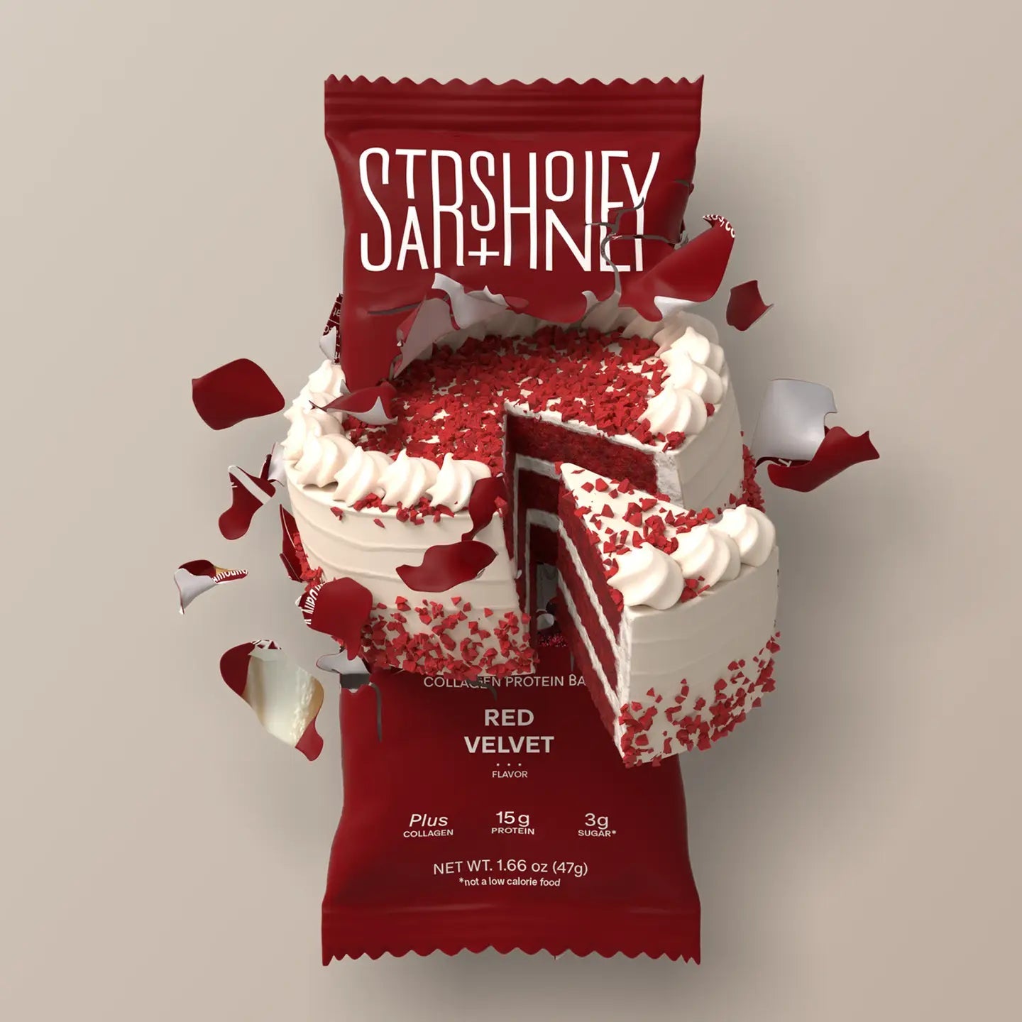 Stars + Honey Red Velvet– The Collagen Protein Bar - Juli's Wearable Art