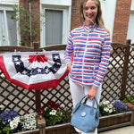Stars & Stripes Cooling Zip Jacket - Juli's Wearable Art