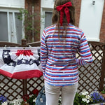 Stars & Stripes Cooling Zip Jacket - Juli's Wearable Art