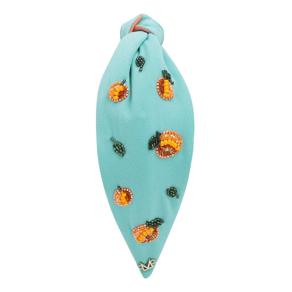 Statement Headband | Citrus Pop Embellished - Juli's Wearable Art