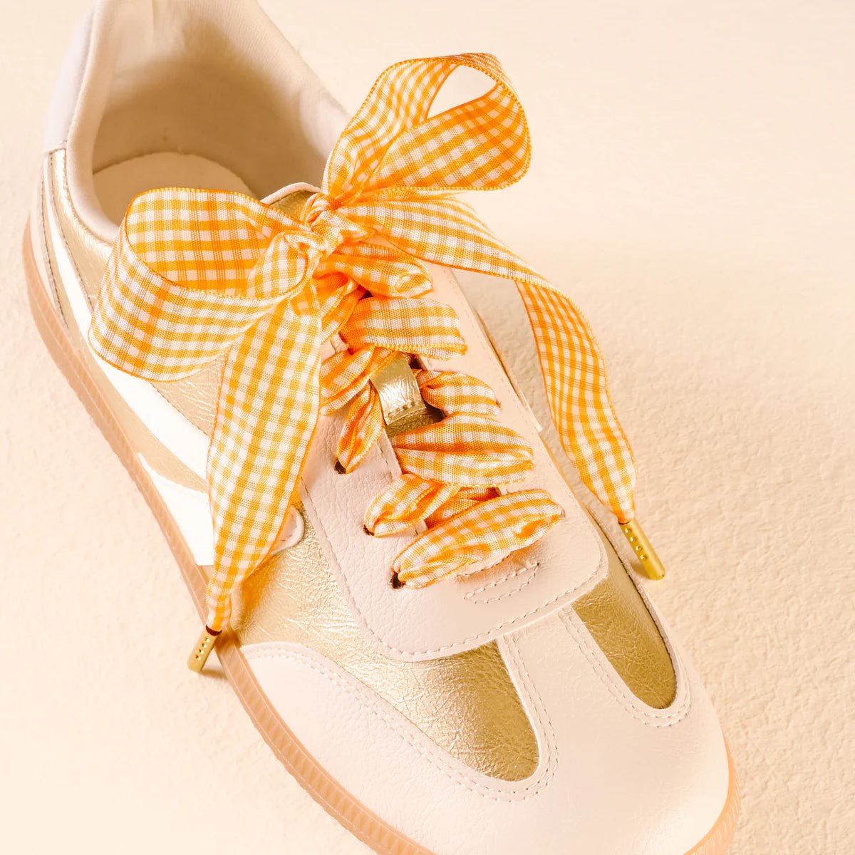 Step It Up Gingham Shoelaces - Juli's Wearable Art