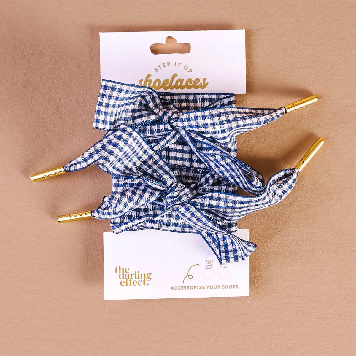 Step It Up Gingham Shoelaces - Juli's Wearable Art