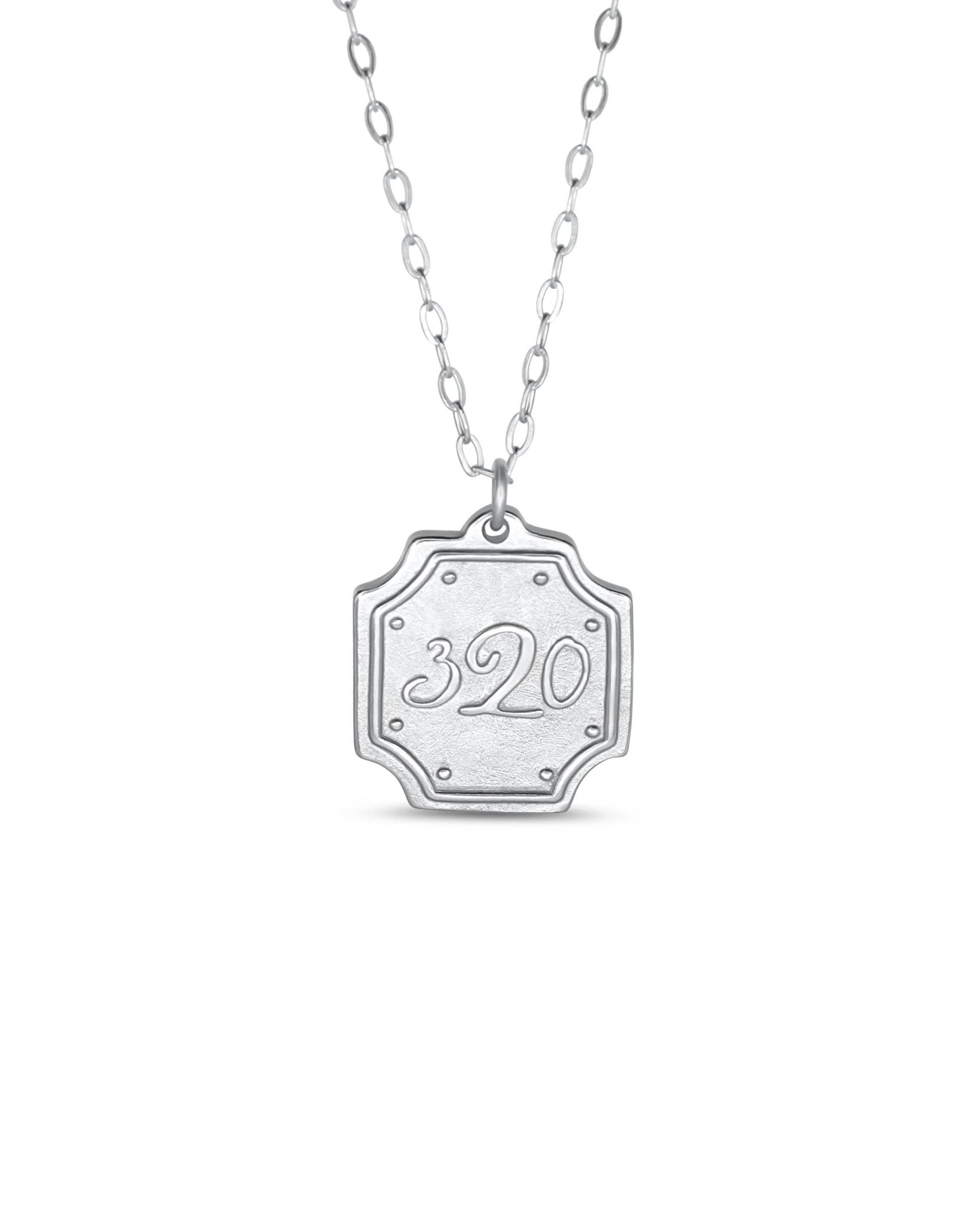 Sterling Silver 22" Necklace | Ephesians 3:20 Pendant