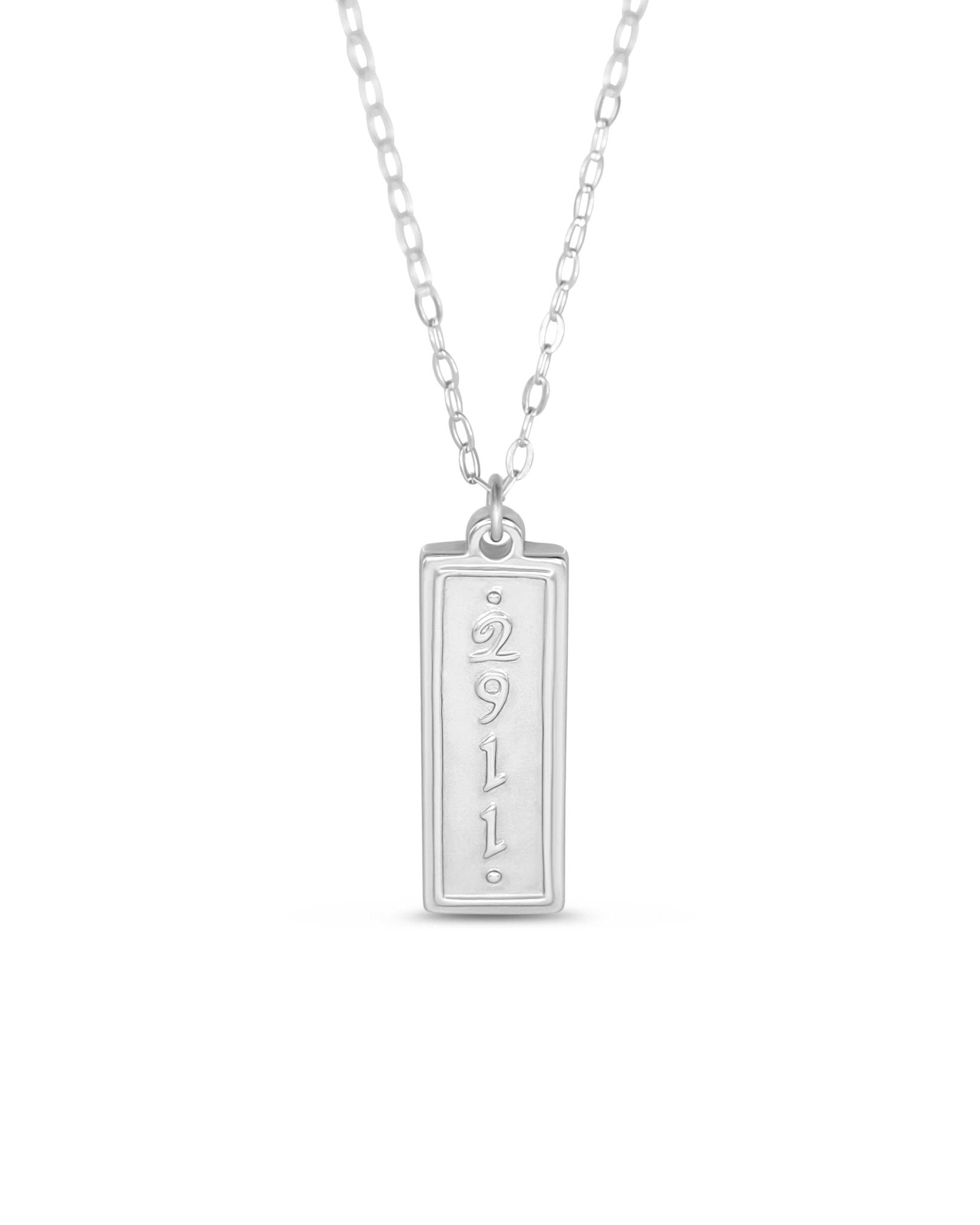 Sterling Silver Necklace | Jeremiah 29:11 Pendant - Juli's Wearable Art