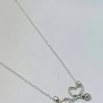 Stethoscope Necklace | Nurse Appreciation | Silver - Juli's Wearable Art