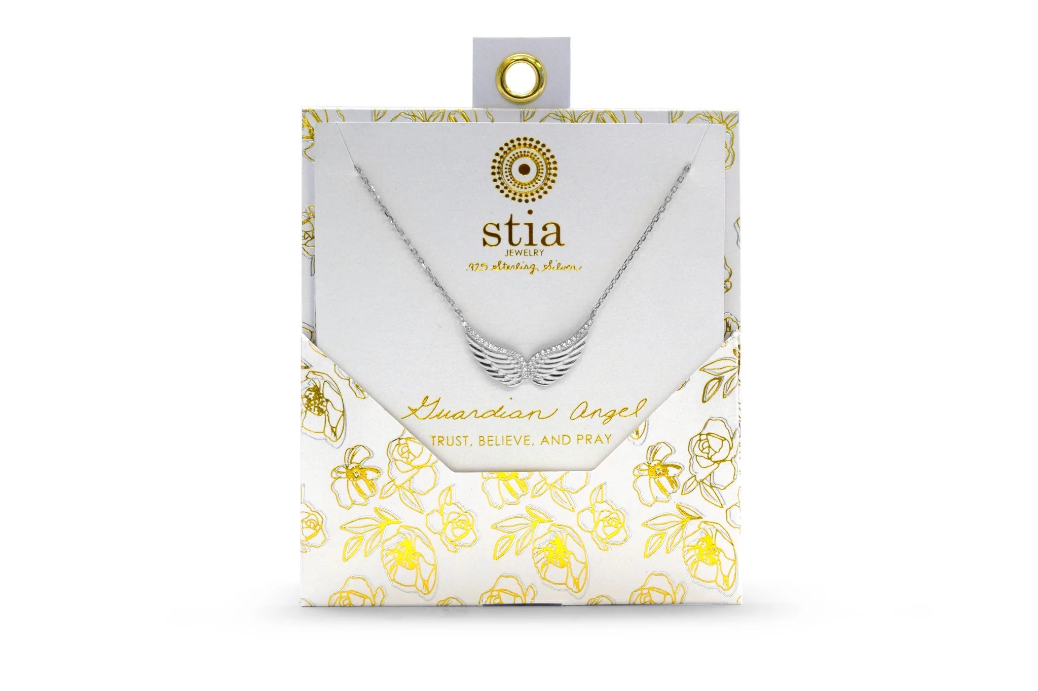 Stia - A Charming Story Necklaces - Guardian Angel Wings - Juli's Wearable Art