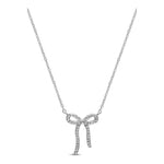 Stia - A Charming Story Necklaces - Tied Together Bow - Juli's Wearable Art