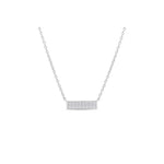 Stia Baguette CZ Bar Necklaces - Juli's Wearable Art