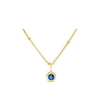 Stia Birthstone Necklaces in Gold - Juli's Wearable Art