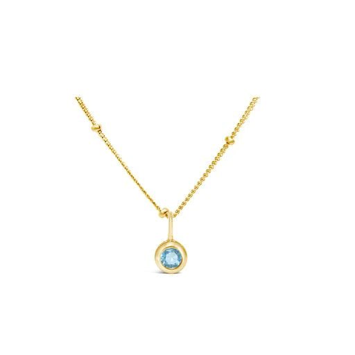 Stia Birthstone Necklaces in Gold - Juli's Wearable Art