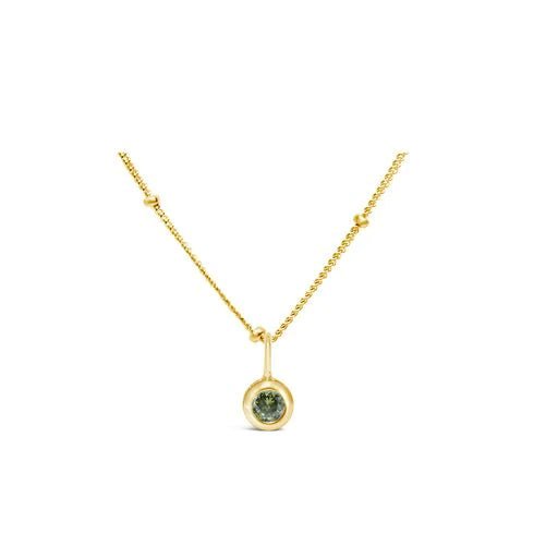 Stia Birthstone Necklaces in Gold - Juli's Wearable Art