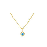Stia Birthstone Necklaces in Gold - Juli's Wearable Art