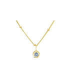 Stia Birthstone Necklaces in Gold - Juli's Wearable Art