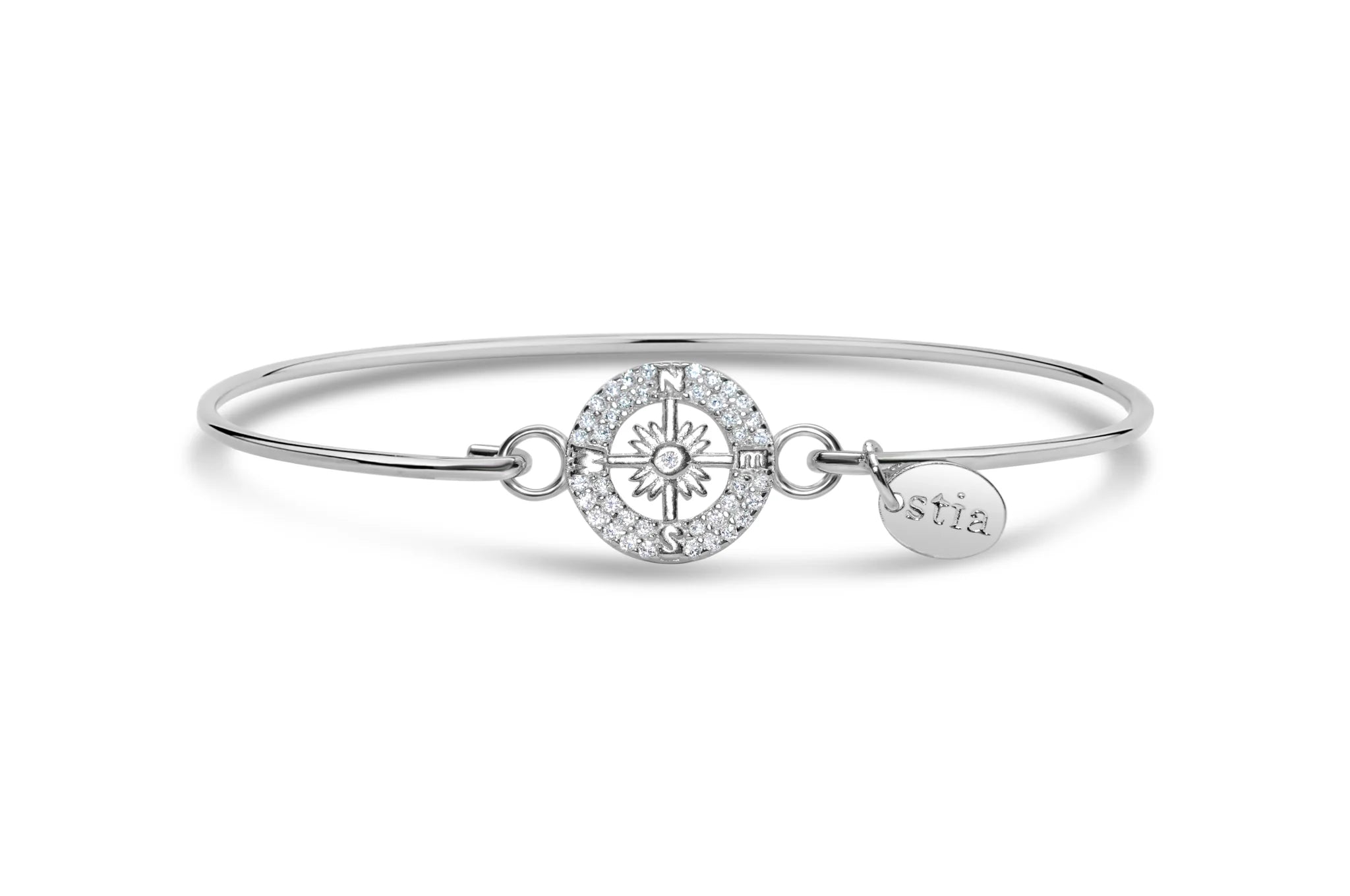 Stia by the Sea Pavé Compass Bracelets - Juli's Wearable Art