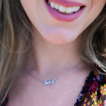 Stia Charm & Chain Dragonfly Necklaces - Juli's Wearable Art