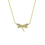 Stia Charm & Chain Dragonfly Necklaces - Juli's Wearable Art