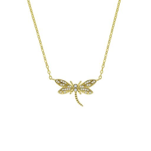 Stia Charm & Chain Dragonfly Necklaces - Juli's Wearable Art