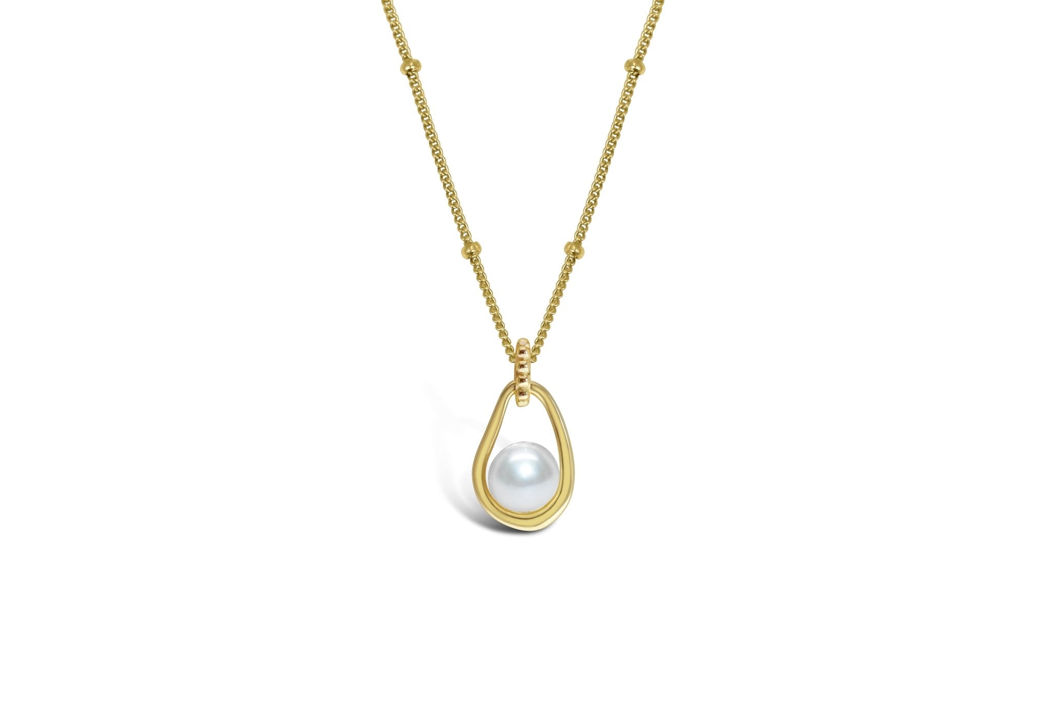 Stia Cradled Baroque Pearl Necklaces - Juli's Wearable Art