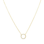 Stia Icon Necklace Pavé Circle Necklaces - Juli's Wearable Art