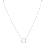 Stia Icon Necklace Pavé Circle Necklaces - Juli's Wearable Art