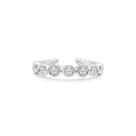 Stia IT FITS! Round CZ Bezel Band Droplet Rings - Juli's Wearable Art