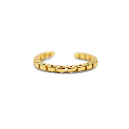 Stia IT FITS! Simplicity Box Chain Band Ring - Juli's Wearable Art