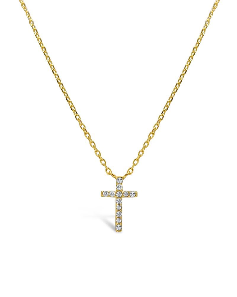 Stia Itty Bitty Pretties - Faith Cross Necklaces