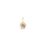Stia Mini Birthstone Pendants in Gold - Juli's Wearable Art