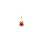 Stia Mini Birthstone Pendants in Gold - Juli's Wearable Art