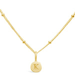Stia Mini Love Letter Necklaces in Gold - Juli's Wearable Art