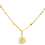 Stia Mini Love Letter Necklaces in Gold - Juli's Wearable Art