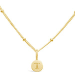 Stia Mini Love Letter Necklaces in Gold - Juli's Wearable Art