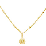 Stia Mini Love Letter Necklaces in Gold - Juli's Wearable Art
