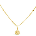 Stia Mini Love Letter Necklaces in Gold - Juli's Wearable Art