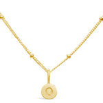Stia Mini Love Letter Necklaces in Gold - Juli's Wearable Art