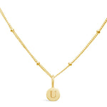 Stia Mini Love Letter Necklaces in Gold - Juli's Wearable Art