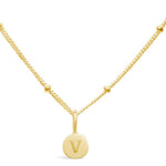 Stia Mini Love Letter Necklaces in Gold - Juli's Wearable Art