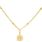 Stia Mini Love Letter Necklaces in Gold - Juli's Wearable Art