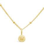 Stia Mini Love Letter Necklaces in Gold - Juli's Wearable Art