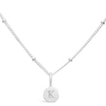 Stia Mini Love Letter Necklaces in Silver - Juli's Wearable Art