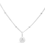 Stia Mini Love Letter Necklaces in Silver - Juli's Wearable Art