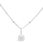 Stia Mini Love Letter Necklaces in Silver - Juli's Wearable Art