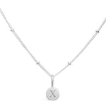 Stia Mini Love Letter Necklaces in Silver - Juli's Wearable Art